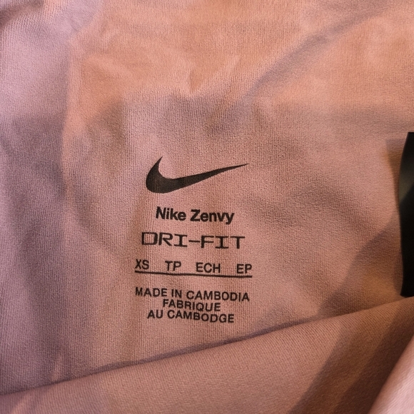 Nike Zenvy DRI-FIT leggings Size XSmall dusty rose/mauve New Training High Rise - Picture 7 of 12